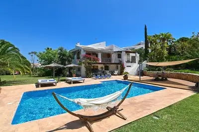 Image de Belle villa romantique à Javea, Costa Blanca, Espagne  avec piscine privée pour 8 personnes