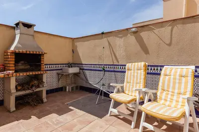 Appartement de vacances \"Tres Terrazas\" avec vue sur la mer, piscine partagée et Wi-Fi,