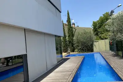 Image de Girona capital. Detached house with pool