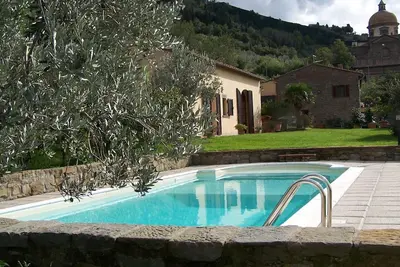 Image de Maison de vacances privée avec piscine privée, Wifi, climatisation, terrasse, vue panoramique