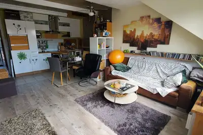 Image de 2 pièces duplex tt équipé  Kehl quartier calme  Rhin  balcon   vue   Forêt Noire