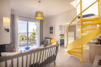 Alterra Vita Apartments: Apartment with Attic and sunset view