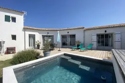 Image de La Villa de la Clavette: villa avec piscine chauffée jusqu'à 6 personnes