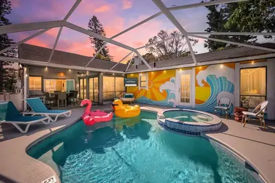 Image de Funky Flamingo! Beach Gear and Heated Pool