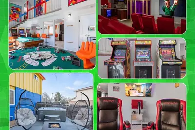 Image de HotTub Sauna Theater Ps5 Arcade RedRocks 7br 420