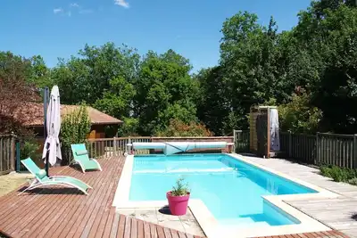 Image de Maison de vacances privée avec Wifi, piscine privée, climatisation, Tv, terrasse, vue panoramique