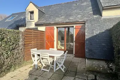 Image de Maison 4 personnes. Résidence avec piscine. Clohars-CARNOËT