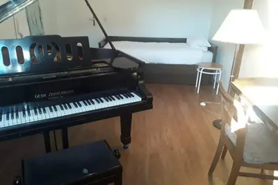 Image de Musician's apartment in a cozy backyard ambience