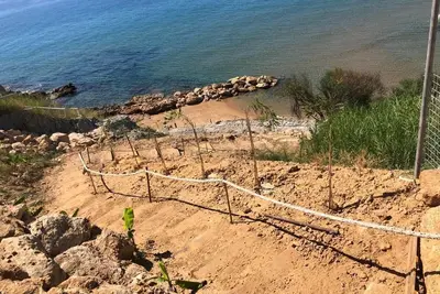 Image de Appartement de vacances \"Capo Rizzuto 1\" avec vue sur la mer, terrasse privée et Wi-Fi.
