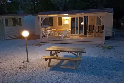 Image de Tuscany Mobilehome Chalet sea Italy camping with pool Pisa