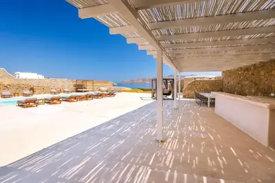 Image de Luxury Mykonos Villa | 6 Bedrooms | Villa Majestic Ciel | Stunning Sea Views | Close to Beach