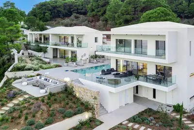 Image de Super Luxury Skiathos Villa | Seven Stunning Bedroom Suites | Villa Levanta | Achliades