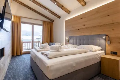 Image de Bel appartement pour 5 personnes avec bain Ă remous, Wifi, Tv, terrasse, animaux admis et parking