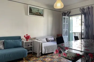 Image de Appartement 3 pièces, 4 couchages à 100m de la plage, balcon, Tv, lave-linge, centre-ville de Banyuls