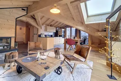 Image de Chalet Neuf · Proche Pistes · Terrasse · Sauna