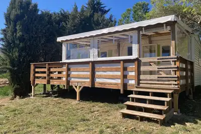 Image de 37 Mobil-home 3 ch/6 couchages calme nature climatisation