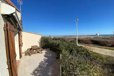 Image de Villa T2+Mezzanine, 6 pers, plage, parking, Port Leucate