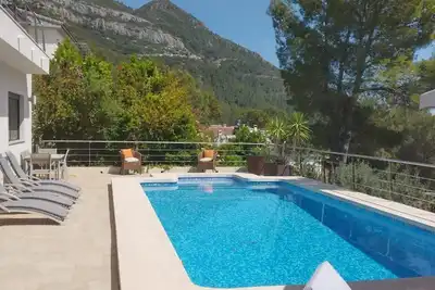 Luxury villa with stunning views.