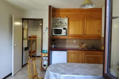 Image de Wifi, 3ème étage, balcon, télévision, casier à ski, 28m², Samoëns