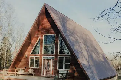 Image de 15 minutes from Fort Leonard Wood-rustic A-frame nestled on 5 acres