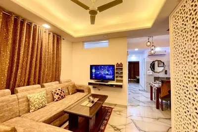 Image de Airport Vista 3bhk Apartment-10 Min Walk from Airport with Balcony & Terrace