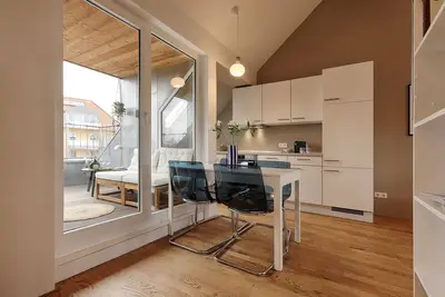 Image de City apartment, balcony & parking space