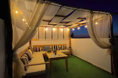 Appartement au style unique avec terrasse privée