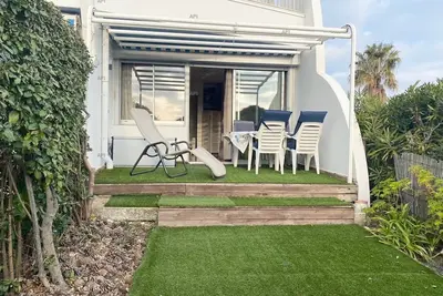 Image de As22947-Studio cabine rdj direct sur plage