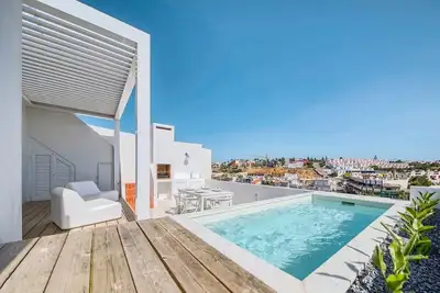 Casa Alba - Maison de ville de luxe à Ferragudo avec piscine