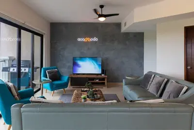 Image de Apartment of 3 bdr w/ ensuite / Pool and easy beach access 🏢 🌞 🌅 🌊