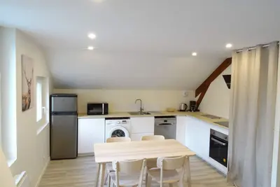 T3 neuf 55m² lumineux, cœur Luchon, résidentiel, classé 3 étoiles