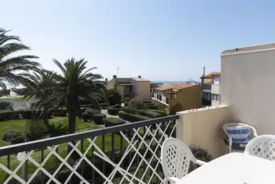 Image de Appt 4/6 pers, terrasse vue mer, piscine, parking