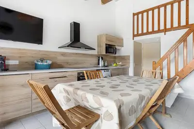 Image de Maison 6 pers, terrasse, jardin, parking privé