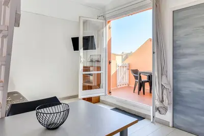 Image de Studio moderne 4 pers, terrasse, plage à 500m