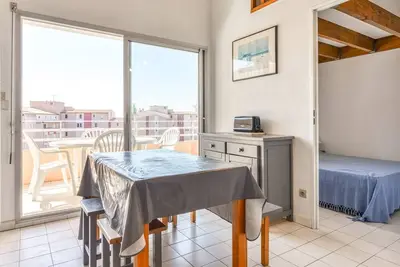 Image de Appt lumineux 4/6 pers, terrasse, piscine, parking