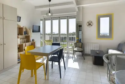 Image de Studio 5 pers, balcon vue mer, piscine, parking