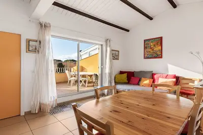 Image de Appt spacieux 4 pers, terrasse, plage à 200m