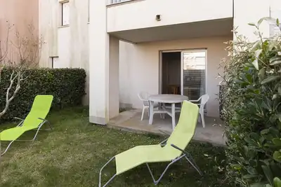 Image de Appt 4/6 pers avec jardin, piscine, plage à 200m