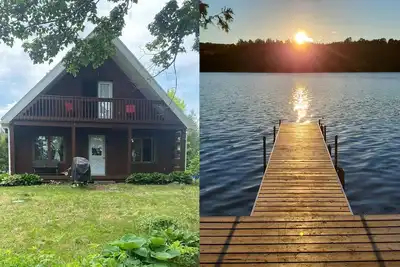 Image de Cozy cottage with private waterfront & wifi