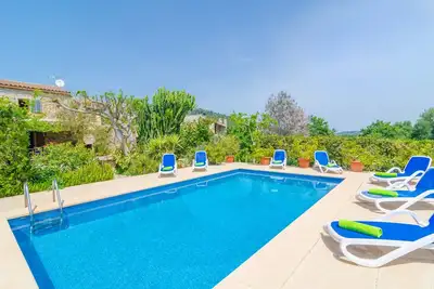 Image de Es Rafal De Baix - Villa with sea views in son Servera. Free WiFi