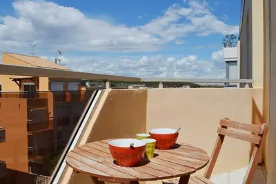 Image de Appartement lumineux 2 pièces, 6 couchages, Narbonne Plage