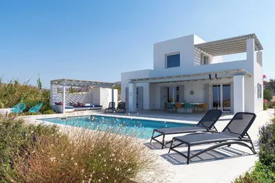 Image de Newly build luxury Villa Aura with spacious terrace, pool and sundecks on Naxos