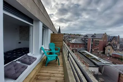 Image de Sur les toits de Dieppe