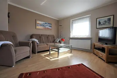 Haus Bienchen Wohnung Eg für bis zu 4 Personen mit Garten und Terrasse