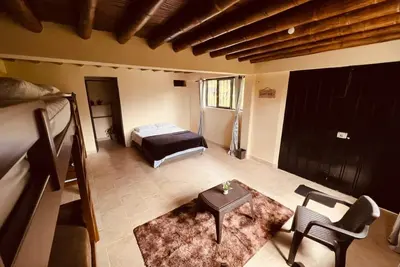 Image de Family Suite for 6 with private bathroom and living area