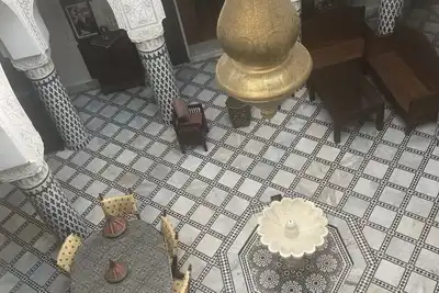 Image de Chambre jusque 4 personnes dans Riad rénové dans le style architectural marocain