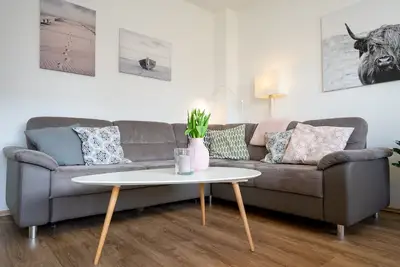 Wohnung Frieda im Herzen von Büsum mit Balkon
