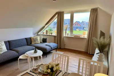 Image de Location-Deichblick-Salle de bain privée