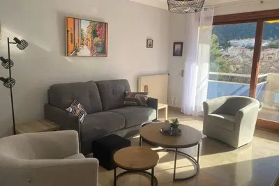 Image de F2 avec parking, terrasse & wifi à Amélie-les-Bains, animaux acceptés