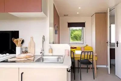 Image de Mobil Home Aqua 3 Pièces 4 Personnes Terrasse Semi-Couverte